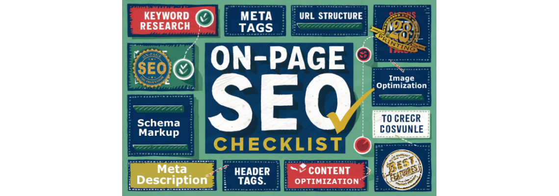 On-Page SEO Checklist. Tick every point when done.