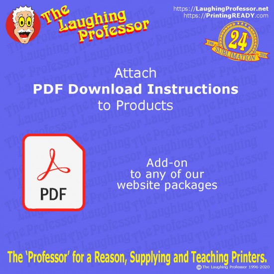 pdf Instructions download with product