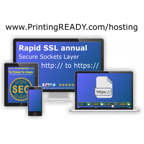 Rapid SSL annual (Renewal)