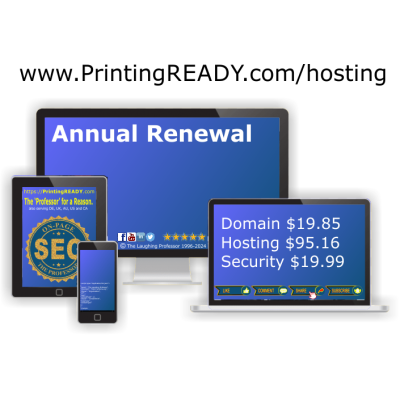 Annual Renewal of services Annual Renewal of services